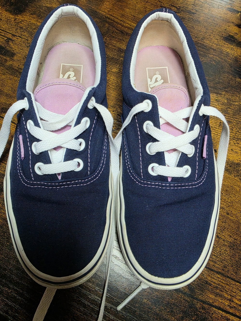 Vans Era "Heel Pop" Sneakers In Eclipse And Violet